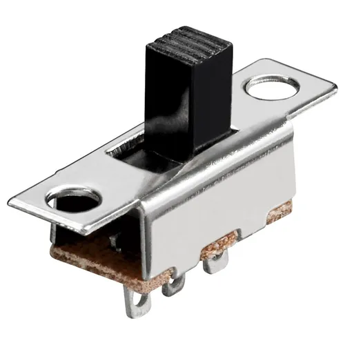 Mikro-Schiebeschalter 1x UM 19,5x5,5x13mm mit Lötpins