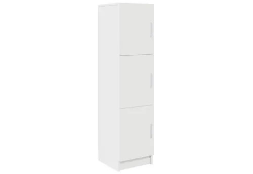 vidaXL Weißes Sideboard aus MDF Holz in weiß von vidaXL