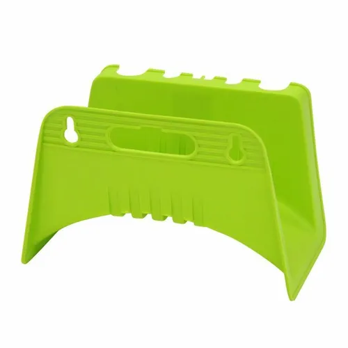 Schlauchhalter Kunststoff grün m.Schrauben Schlauchaufroller Wandschlauchhalter