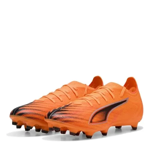 Puma Ultra 6 Match FG/AG Fußballschuhe - Innovative Fußballschuhe mit SPEEDSYSTEM für maximale Beschleunigung und Traktion. Obermaterial aus 30% recycelten Materialien, ideal für festen Boden und Kunstrasen.