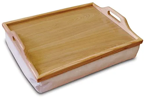 Aidapt Knietablett aus Holz mit Griffen