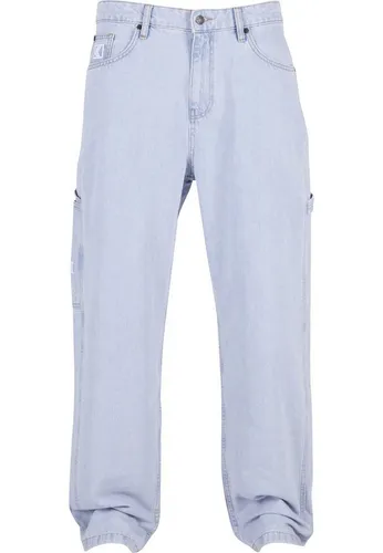 KARL KANI Baggy Fit Jeans in Jeansblau, Größe 34 - Herren-Stoffhosen mit hohem Tragekomfort dank lockerem Schnitt und 5-Pocket-Design. Die reine Baumwolle und praktischen Gürtelschlaufen sorgen für eine perfekte Passform.
