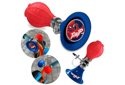 Sarcia.eu Fahrradklingel MARVEL Spider-Man FAHRRADTROMPETE, FAHRRADHUPE, KLINGEL für Jungen