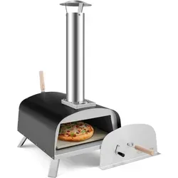 Tragbarer Outdoor-Pizzaofen für Holzfeuer