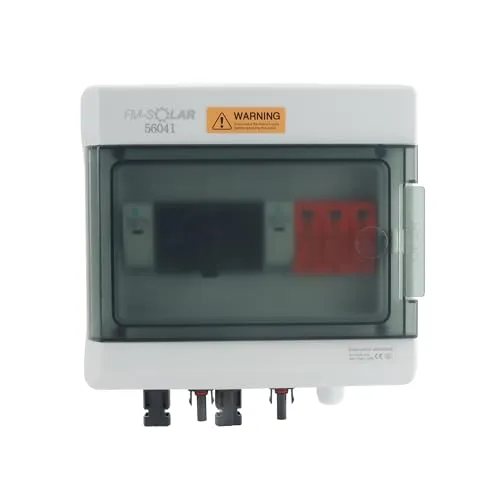 DC-Anschlussbox mit Switch T1+T2 Überspannungsschutz, 1/1 1000V Generatoranschlusskasten 0% MwSt