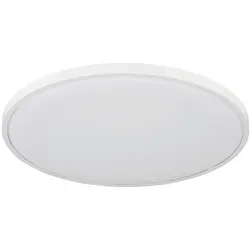 Globo Nielsen LED Deckenleuchte 32W – Modernes Design mit Rückbeleuchtung - Lampen – Die stilvolle Deckenleuchte NIELSEN mit 32W LED bietet ein gleichmäßiges, neutrales Licht und innovative Rückbeleuchtung für stimmungsvolle Akzente. Ideal für Wohn- und Arbeitsräume!