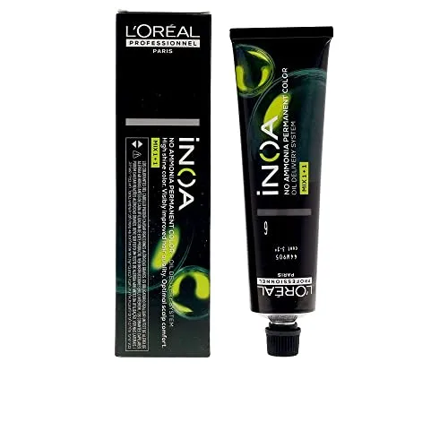 Inoa Color 6 Dunkelblond 60 g von Loreal - Haarfarben für strahlend schöne Farben, ammoniakfreie Formel für sanfte Anwendung und langanhaltende Ergebnisse.