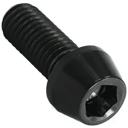 Fantic26 Schrauben-Set Titan M8 Innensechskant Schraube DIN912 konisch schwarz 20