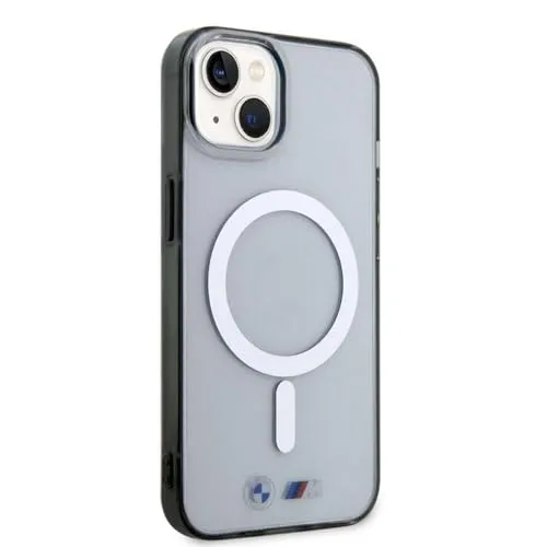 BMW Hardcase für iPhone 15 6.1 mit MagSafe - TPU Schutzhülle, transparent und stoßfest, schützt Ihr iPhone stilvoll und bietet kompatible MagSafe-Funktionalität.