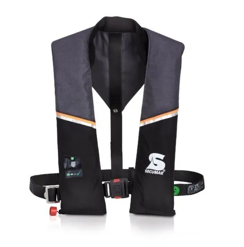 Secumar ULTRA 170 grau Aufblasbare Schwimmweste Rettungsweste Paddelweste