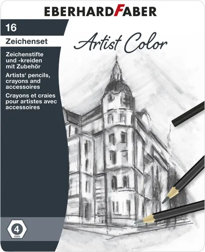 EBERHARD FABER Zeichenset Artist Color, 16-teilig 16