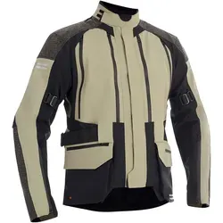 Halvarssons Motorradjacke Textile Jacket Dalen Khaki/Black - Die Halvarssons Motorradjacke Textile Jacket Dalen in Khaki/Schwarz bietet optimalen Schutz und Komfort für Motorradfahrer. Mit verstellbaren Weiten und Belüftungsreißverschlüssen passt sie sich ideal an jede Fahrt an.