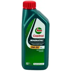 CASTROL Motoröl Magnatec 15F8BB - Motoröl: Hochwertiges Synthetiköl mit Viskositätsklasse SAE 5W-30; ideal für VW, Mercedes-Benz und Audi Fahrzeuge; schützt den Motor dank innovativer Molekültechnologie.