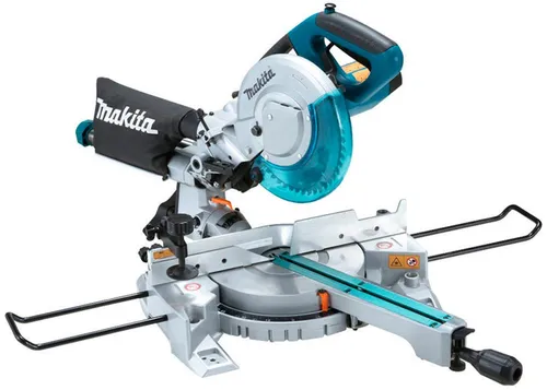 Makita LS0815FLN Kappsäge – Präzise Schnitte - Sägen: Die Makita Kappsäge LS0815FLN bietet exakte Schnitte mit 5.500 U/min und einem Sägeblattdurchmesser von 216 mm. Ideal für präzises Arbeiten und komfortabel dank gummiertem D-Griff.