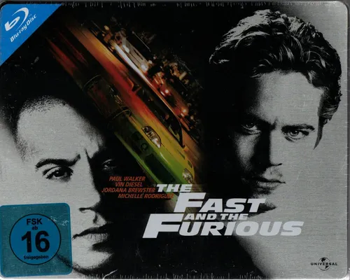 The Fast and the Furios - Blu-ray - Steelbook - neu & ovp