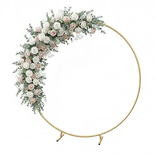 Metallischer Luftballonbogen für Hochzeiten und Feiern in gold von Relaxdays
