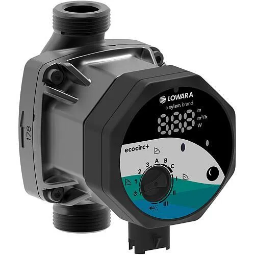 Heizungs-Umwälzpumpe Lowara ecocirc S+ 25-4 Einbaulänge 130mm Heizung Pumpe