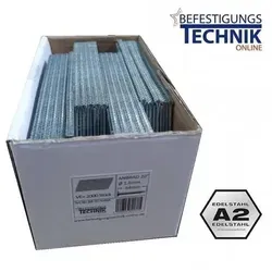 Stauchkopfnägel 32mm A2 für Akku-Nagler - Eisenwaren: Rostfreie Stauchkopfnägel, ideal für Leistenbefestigung und Innenausbau, kompatibel mit gängigen Akku-Naglern.