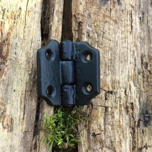 Klappscharnier antik Möbelscharnier schwarz Kistenscharnier - Klapp Scharnier