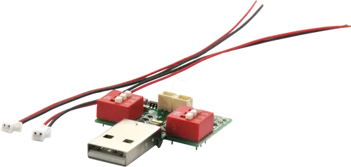 DEBO CHARGE 2X1 - Entwicklerboards - Doppel-Ladeplatine für LiPo-Akkus, 3,7V, USB