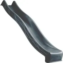 4iQ Slide Wellenrutsche 150 cm Anthrazit aus HDPE für Kinderspielplatz