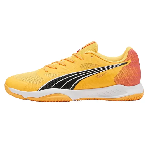 PUMA ELIMINATE TURBO Hallenschuh orange 47 EU - Herren-Sportschuhe mit ProFoam Dämpfung für maximalen Komfort und optimale Leistung auf Indoor-Plätzen. Ideal für sportliche Aktivitäten.