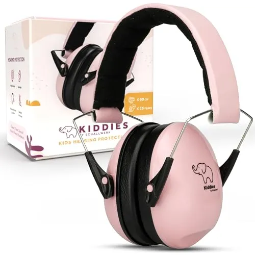 Schallwerk ® Kapselgehörschutz Kiddies (Cherry Pink) von Schallwerk