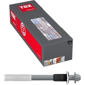 Tox Dübel 084100102, Thermo Proof M12, 12 x 300mm - TOX-Dübeltechnik, Schwerlast-Abstandsmontage mit Aqua-Stop für effektiven Feuchtigkeitsschutz und Anti-Kälte-Konus zur Minimierung des Wärmeverlusts.