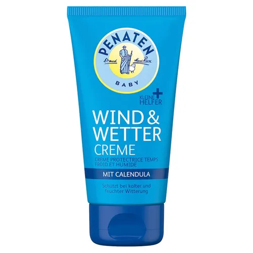 Penaten Kleine Helfer Wind & Wetter Creme 6er-Pack - Tagescremes für Babys, bietet effektiven Schutz bei kalter und feuchter Witterung und bewahrt den natürlichen Feuchtigkeitsgehalt der zarten Babyhaut.
