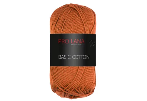 Pro Lana Pro Lana BASIC COTTON Baumwollgarn 50 g Häkelwolle, 125 m (Perfektes Baumwoll-Garn für leichte Pullover, Mützen und Accessoires), 50 g