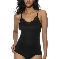 Mey Emotion Elegance Spaghetti Top Schwarz 42 Damen