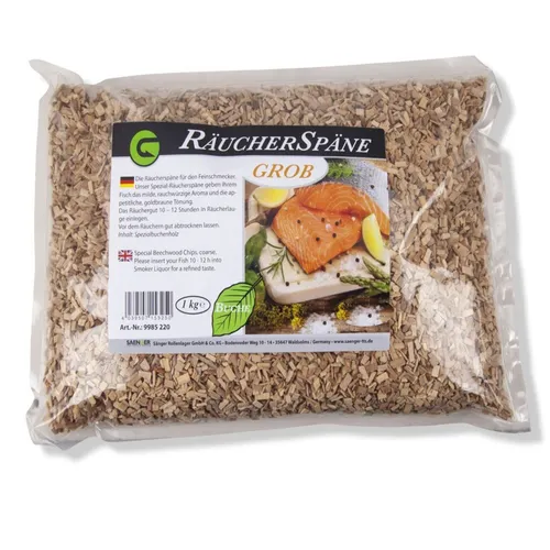 Sänger Räucherspäne Buche grob 1kg Natur belassen Räuchermehl