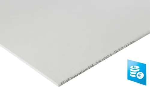 Knauf Gipskartonplatte Miniboard GKB 120 x 60 cm 12,5 mm von Knauf