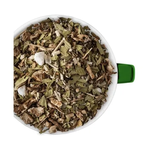 Bremer Gewürzhandel Kräuterbitter Kräutertee, lose, 10 x 100g - Aromatischer Kräutertee für die Zubereitung von Kräuterschnaps. Genießen Sie die harmonische Kombination aus Moringa und Ingwer-Zitrone für entspannende Momente. 100% natürliche Rohstoffe ohne Zusätze.