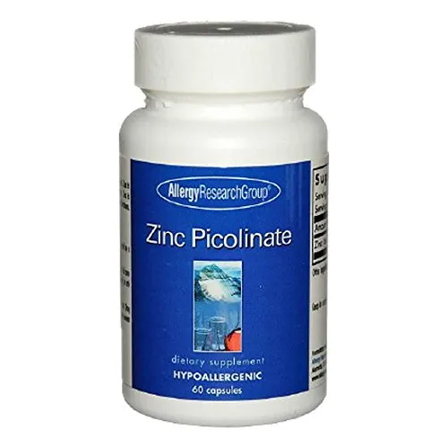 Allergy Research Group Zinc Picolinate (25 mg Zinkpicolinat) 60 veg. Kapseln