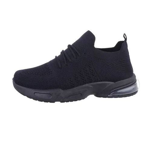 Coolwalk Herren Low-Top Freizeit Sneaker Flach Sneakers in Dunkelblau