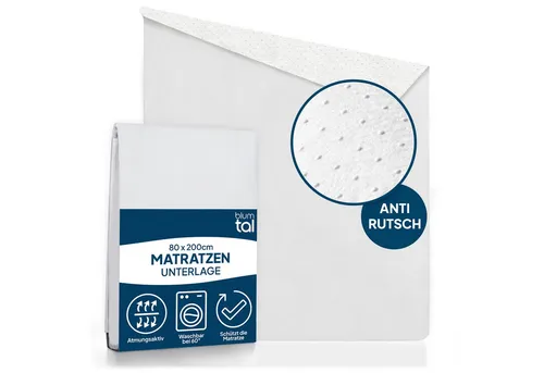 Blumtal Matratzenschoner 80 x 200 cm – Öko-TEX zertifiziert von Blumtal