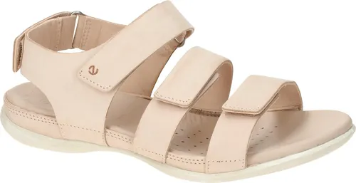ECCO Damen Flash Sandals - Bequeme Rose DUST Sandalen, 36 EU - Wanderschuhe mit atmungsaktivem Leder, verstellbaren Riemen und innovativer ECCO FLUIDFORM Technologie für optimalen Komfort und Flexibilität.