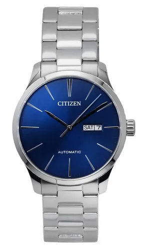 Citizen Automatisch Edelstahl Tag/Datumsanzeige Blaues NH8350-83L 50M Herrenuhr