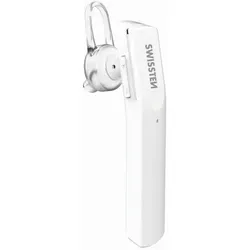 Swissten Ultraleichtes UL-9 Bluetooth-Freisprech-Headset mit MultiPoint - Weiß