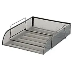 Viking Briefablage Metall Nicht Stapelbar DIN A4 Schwarz von Viking