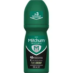Mitchum Invisible 48HR Deo Roll-On für Männer Pure Energy 100ml