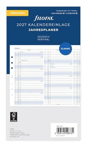 Wochenplaner von Filofax