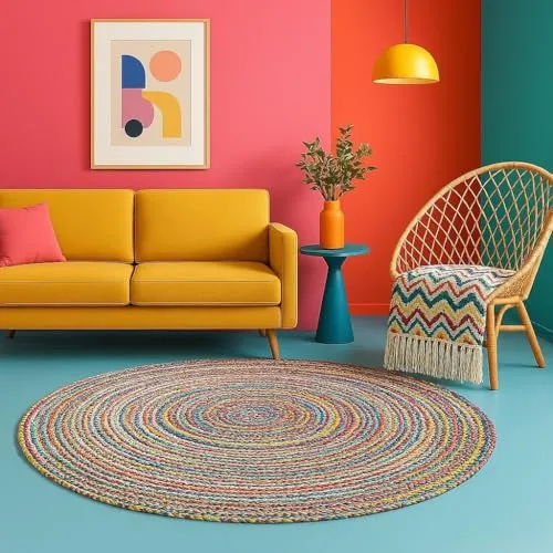 MY-RUG Jute Teppich rund 150 cm von MY-RUG