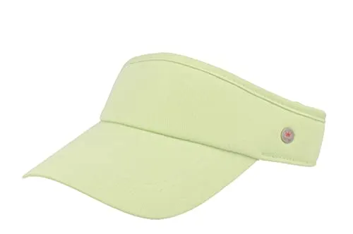 Balke Sonnenschild Visor mit Klettverschluss für Damen und Herren One Size, Limette