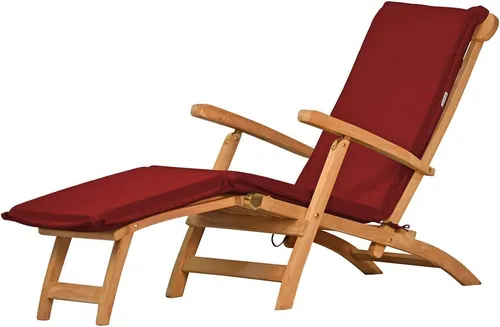 Kai Wiechmann Liegenauflage Deckchair Auflage in rot von Kai Wiechmann