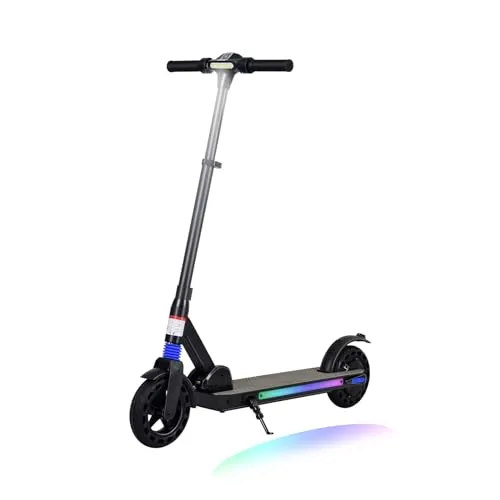 KHHK Elektroroller für Kinder mit LED-Anzeige, 8
