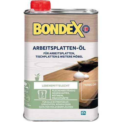 BONDEX Arbeitsplatten-Öl Farblos 0,25 L
