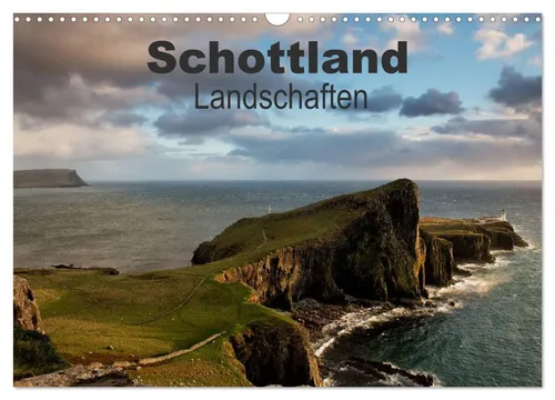 Schottland Landschaften Wandkalender 2026 - DIN A3 quer, beeindruckende Fotos von Schottlands Landschaften und Sehenswürdigkeiten, ideal für Reisefans und Naturliebhaber.