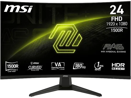 MSI MAG 244CDE 23,6 Zoll Curved Gaming Monitor von MSI